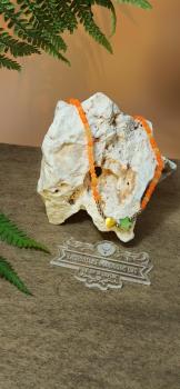 Halskette Orange Kiss Komplettansicht 1